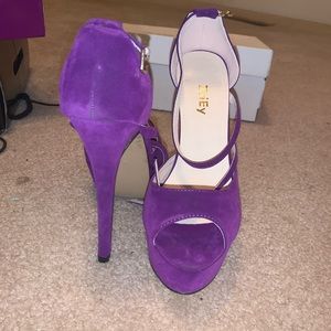 Purple heels